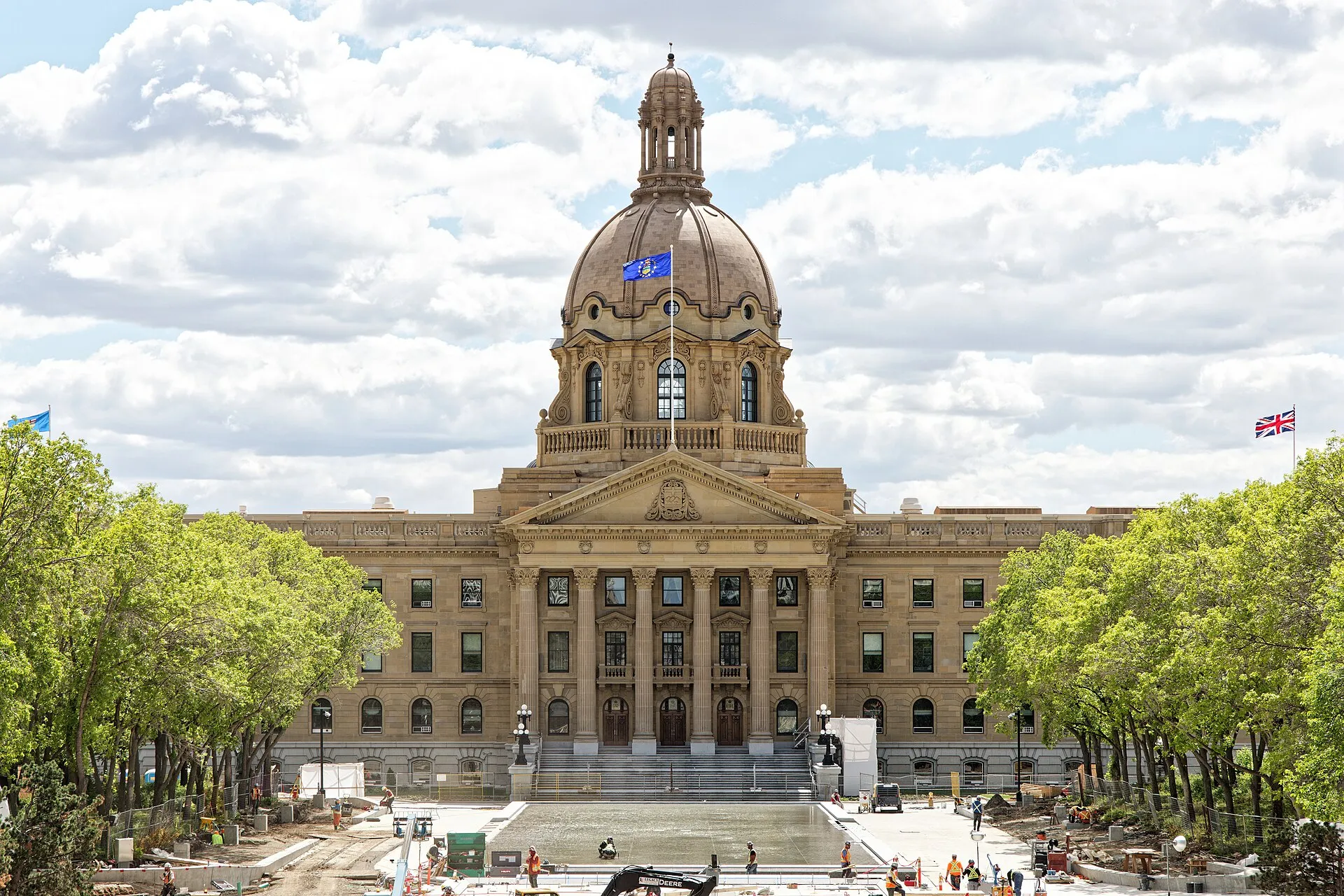 Budynek Legislatury Alberty w Edmonton w czerwcu 2024 roku